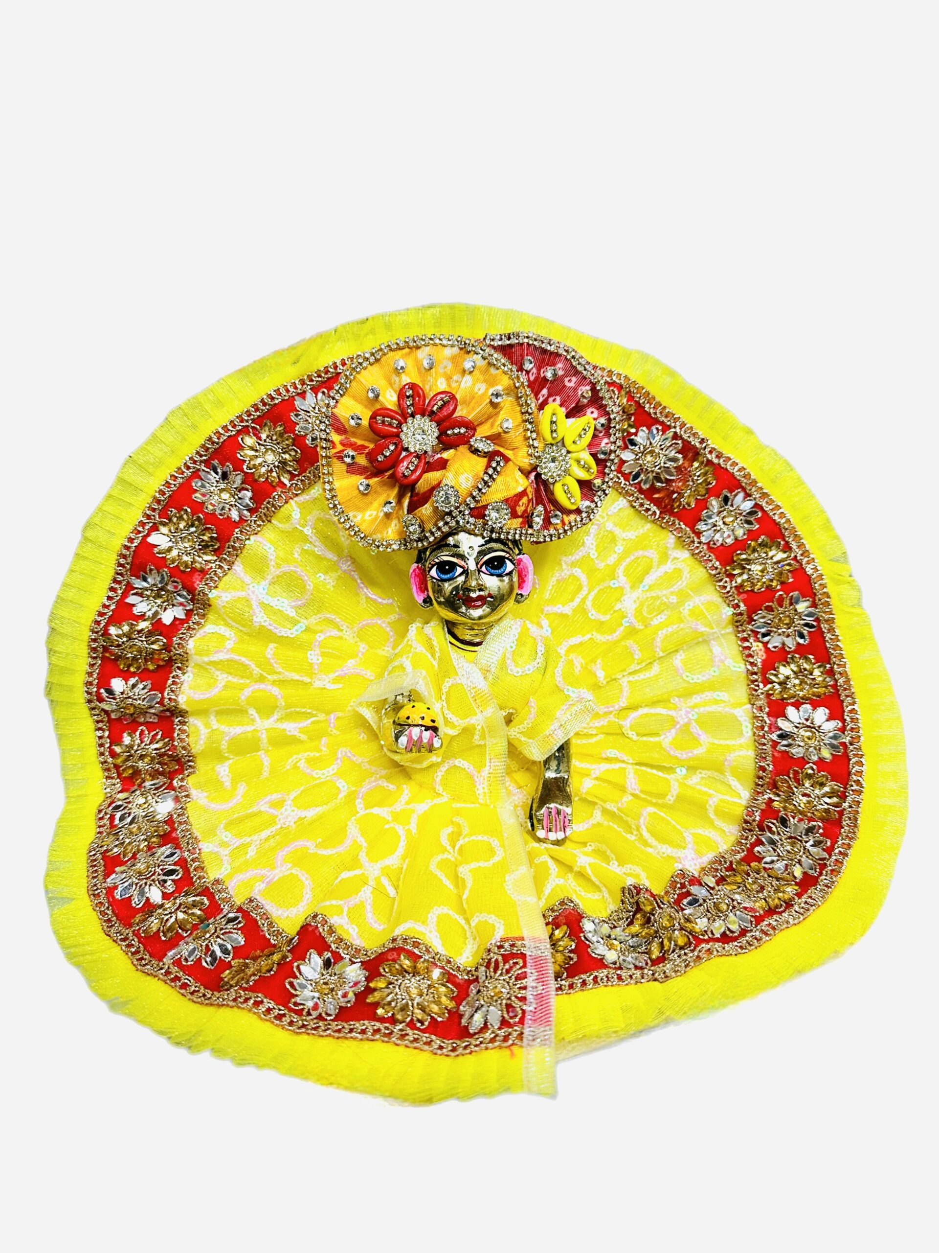 Royal Morpankhi Feather Dress for Laddu Gopal Ji